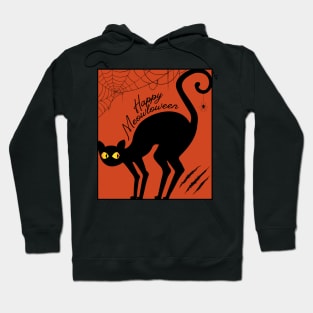 spooky cat halloween Hoodie